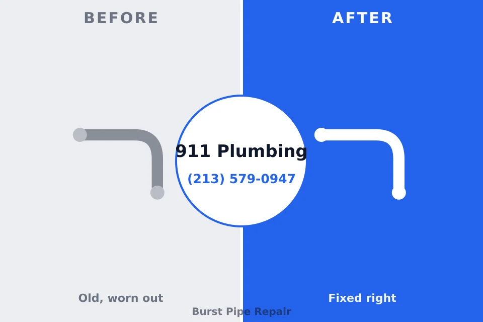 Before and after: plumbing company Denmark, SC